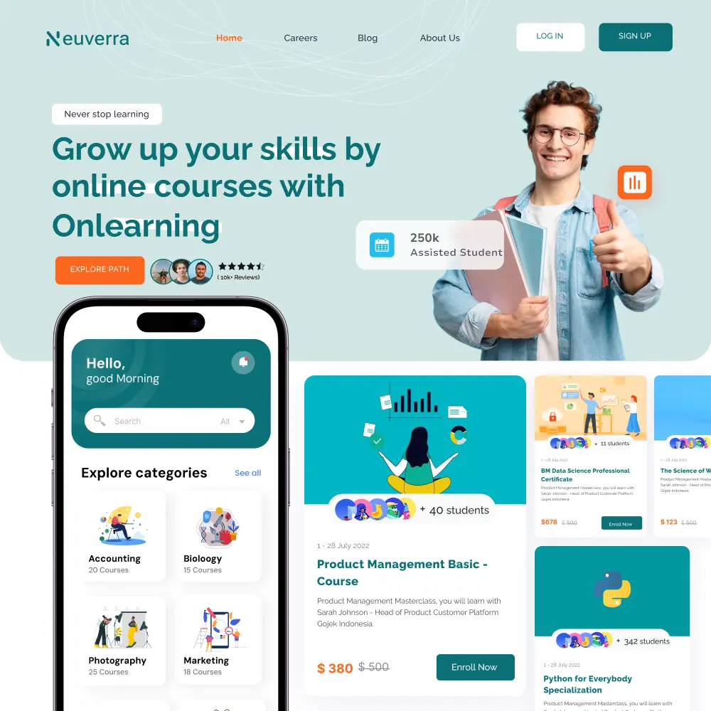 Education Software Development Services - Neuverra